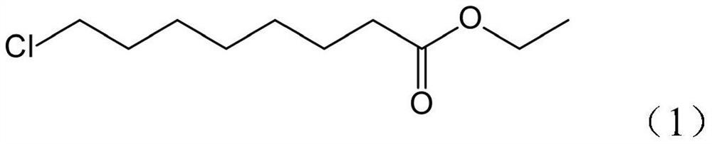 Synthesis method of 8-chloro ethyl caprylate