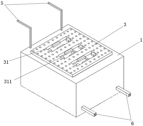 Battery water bath test device and method