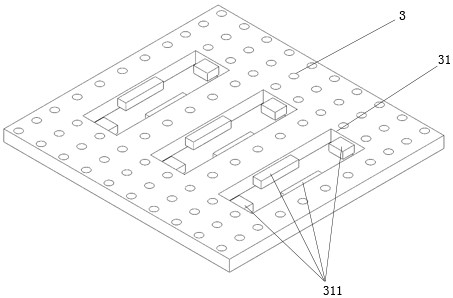 Battery water bath test device and method