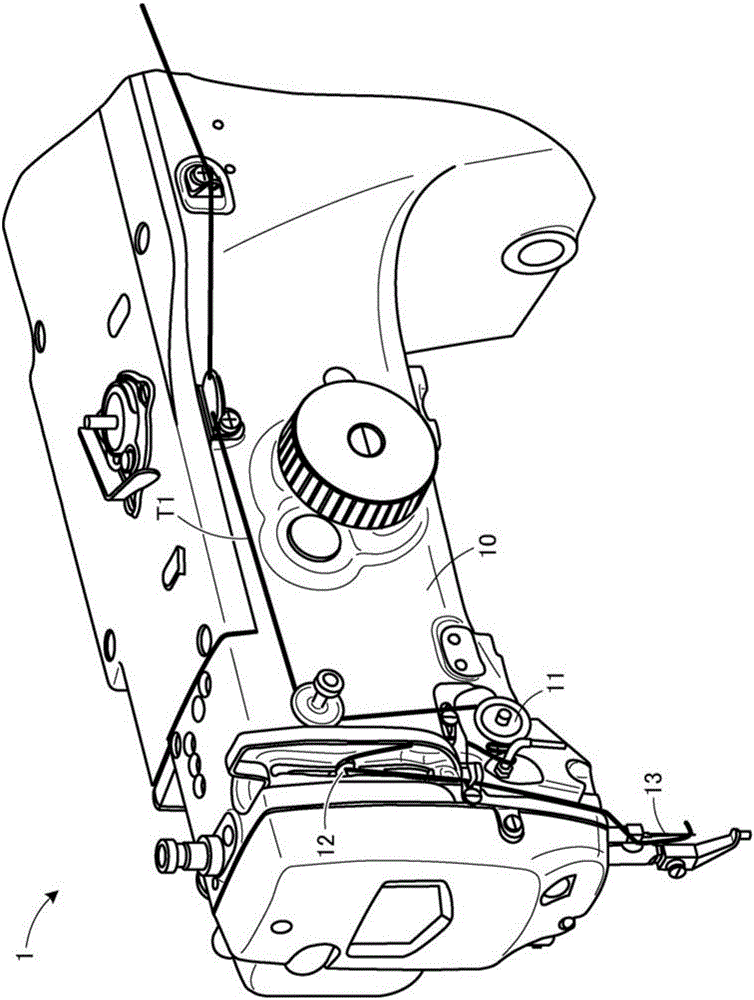 Stitch Outlet Detection Device, Sewing Machine And Stitch Outlet Detection Method