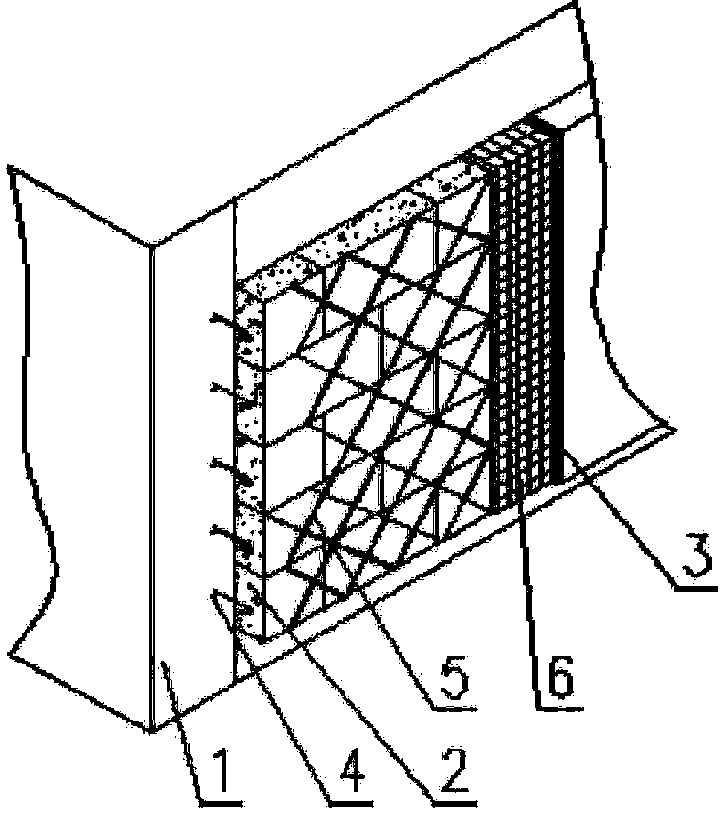 External thermal insulation structure of electrolytic cell