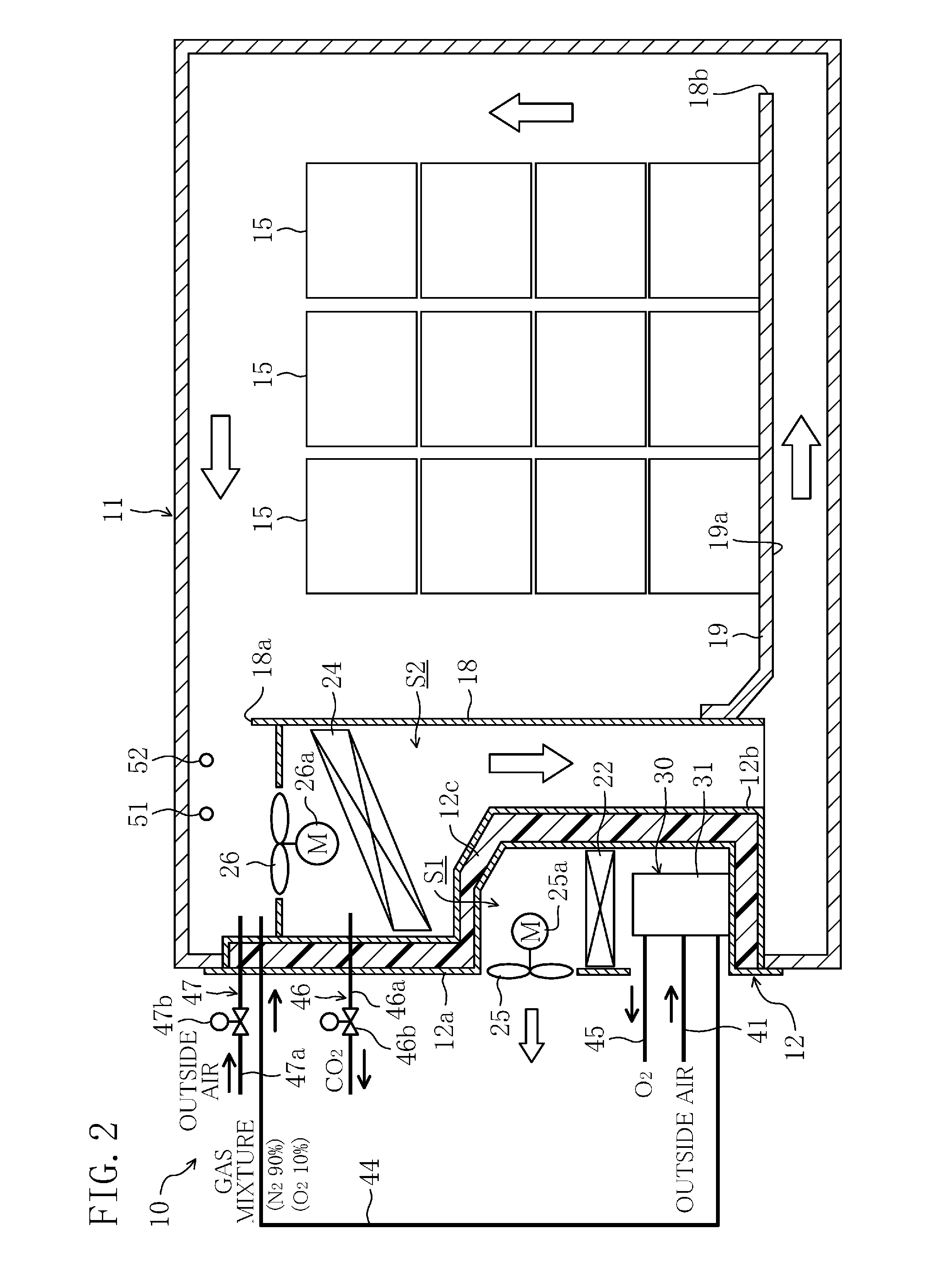 Refrigeration unit for container