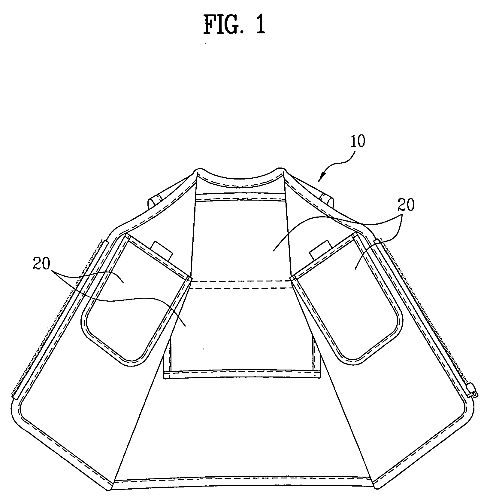 Wearable cooler using thermoelectric module