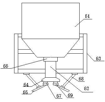 Diamond micro-powder multi-screen composite ultrasonic vibration screening device