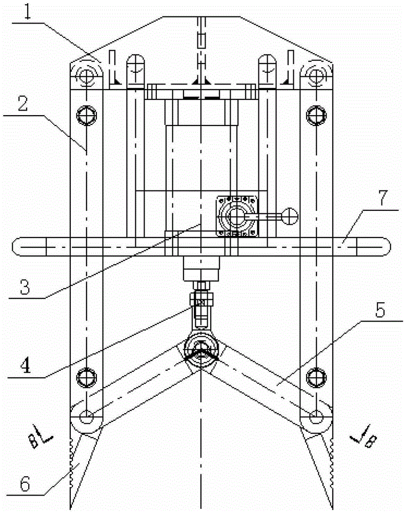 Pneumatic glue gripping device