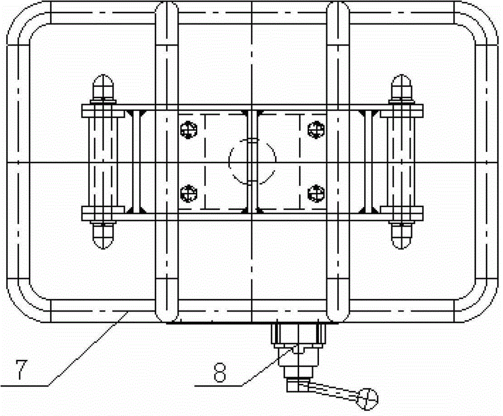 Pneumatic glue gripping device