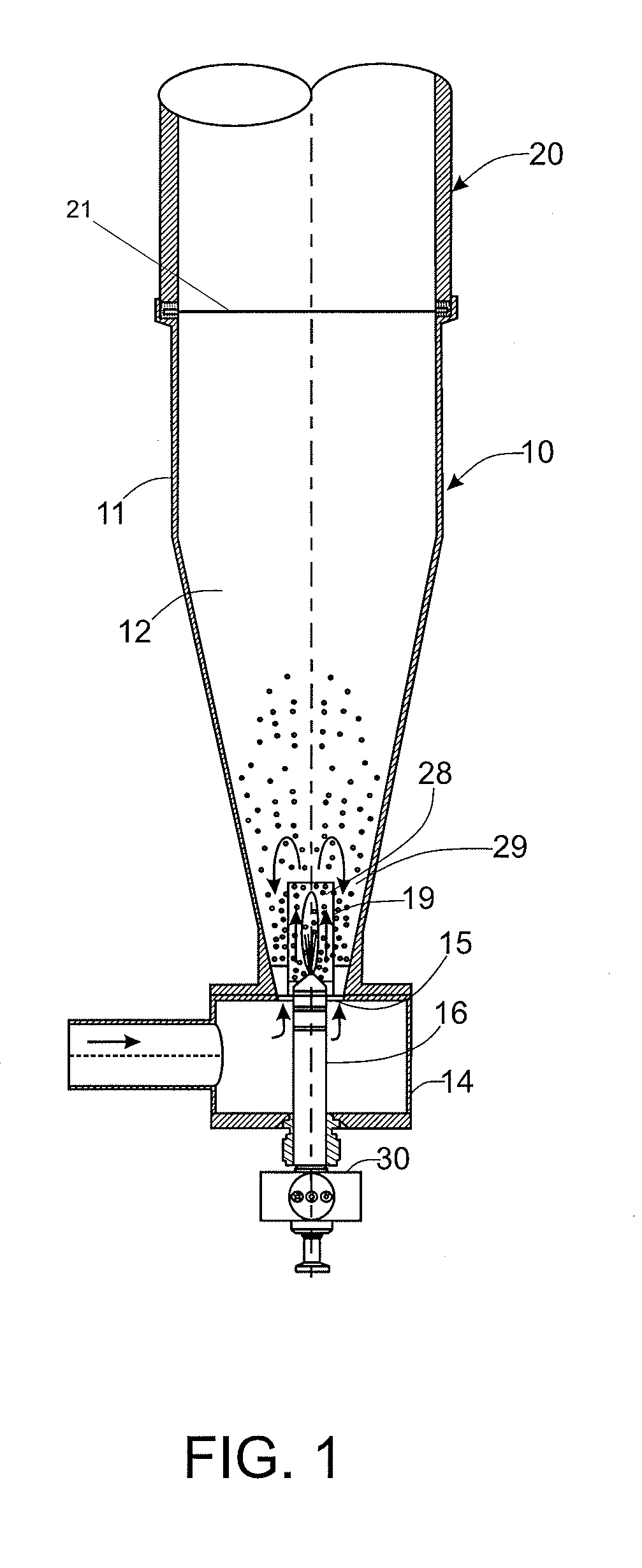 Fluidized bed coating apparatus