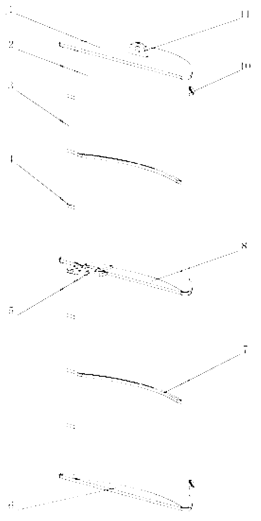 High-aspect-ratio double-cambered-surface trawl otter board and buoyancy-sinking force ratio adjusting method thereof