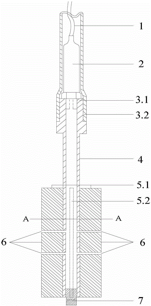 Pore pressure cross plate device capable of evaluating sand liquefaction potentiality