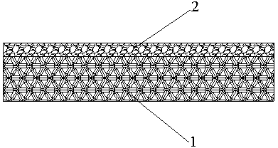 Continuous one-way moisture permeable coating film of automobile electric electronic equipment and manufacturing method of continuous one-way moisture permeable coating film