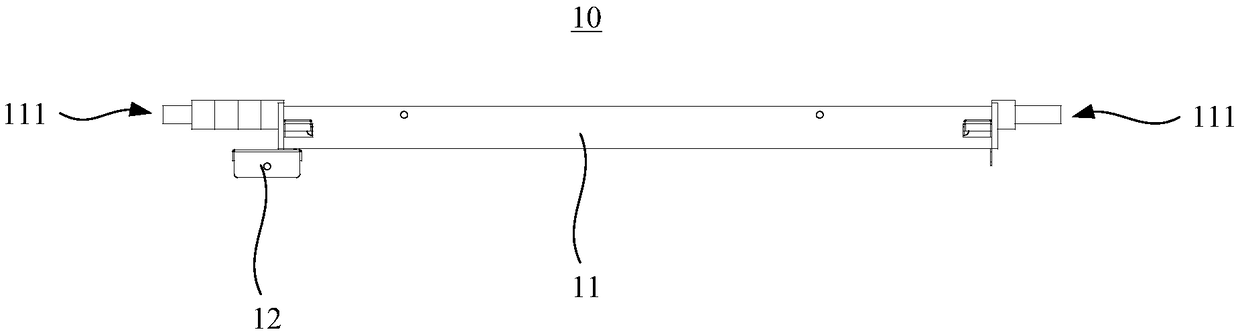 Basic water receiving tray, extended water receiving tray, water receiving tray assembly and air conditioner