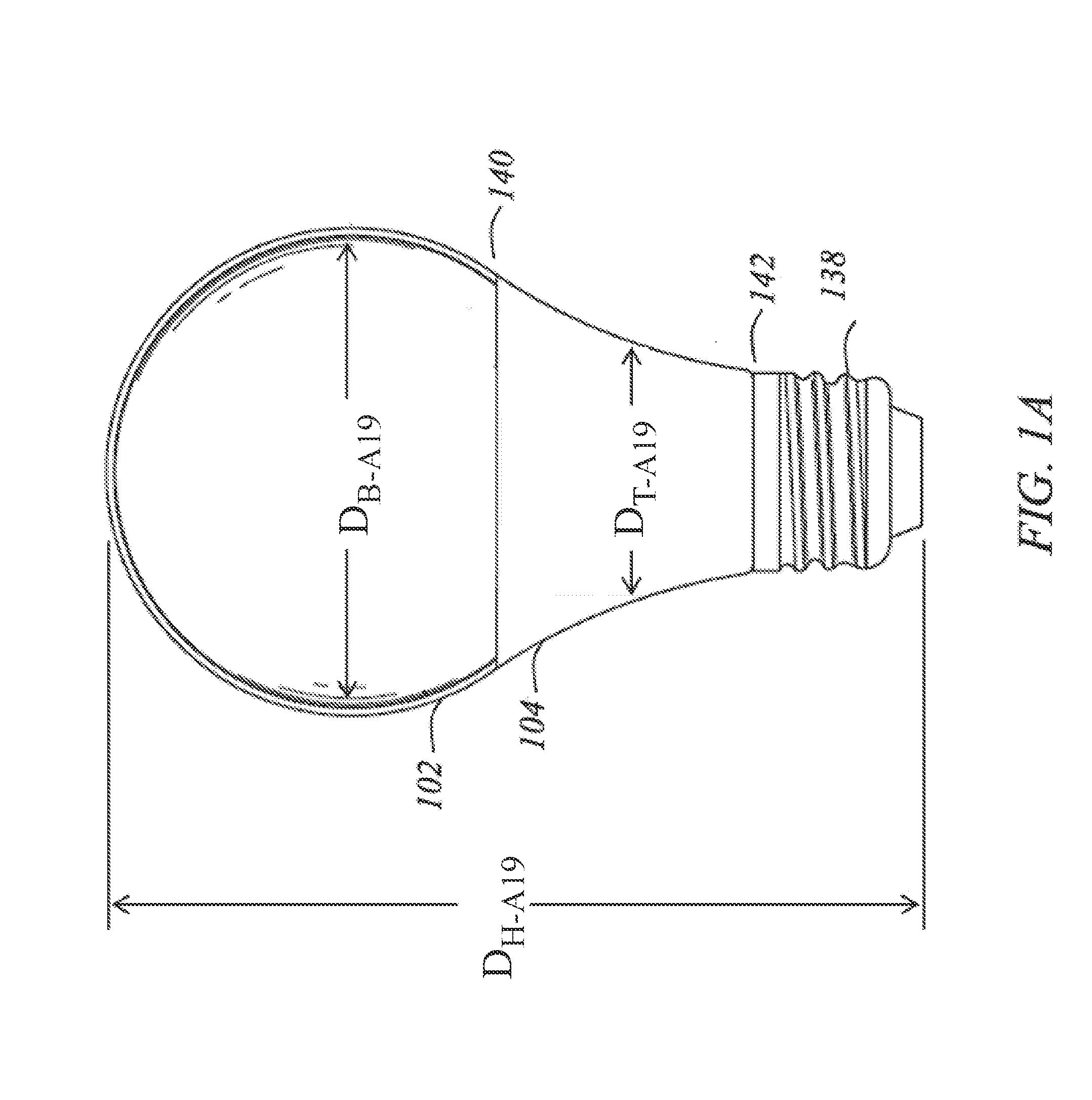 Fast start induction RF fluorescent lamp with burst-mode dimming