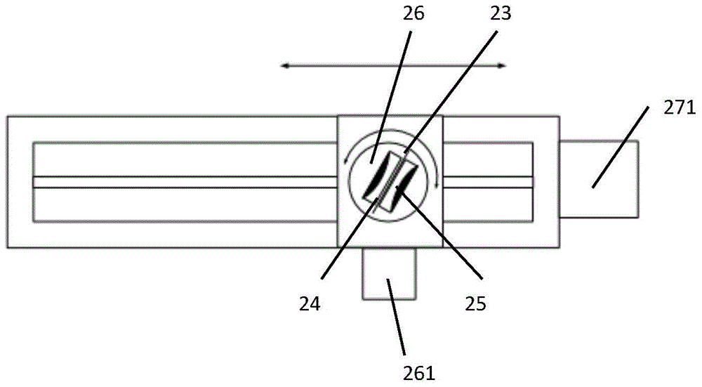 Device and method for detecting resolution and diffraction efficiency of concave grating