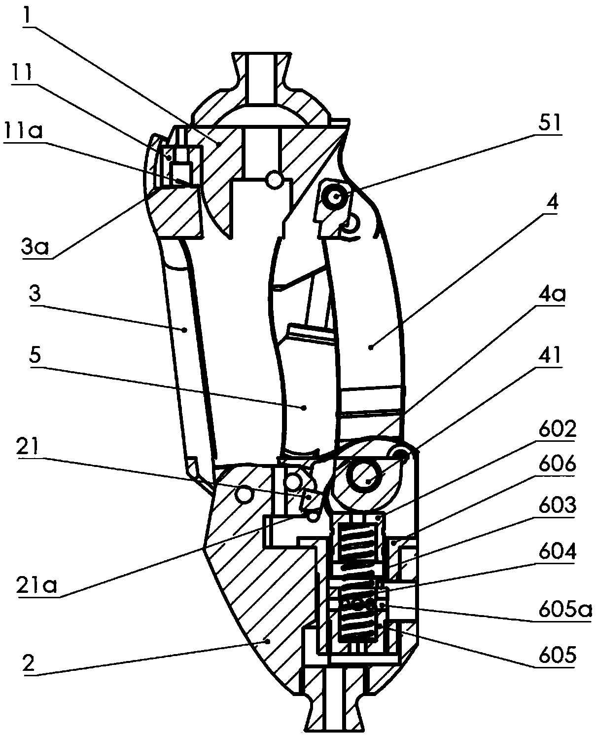 Elastic knee joint prosthesis