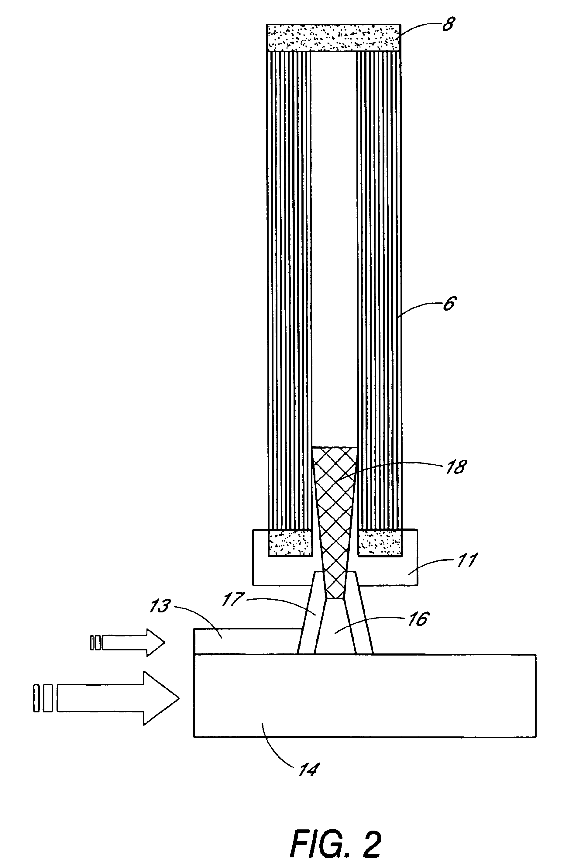 Apparatus and method for cleaning membrane filtration modules