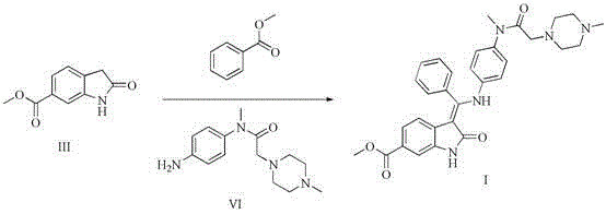 Preparation method of nintedanib