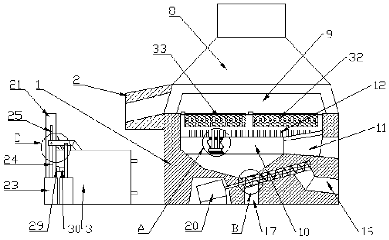 Intermittent frying system and using method thereof