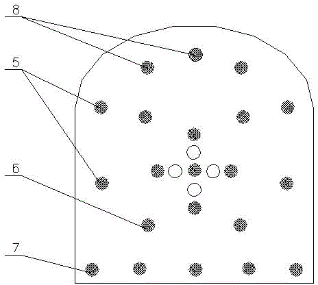 Mine roadway advancing and undermining method and main blasting parameters