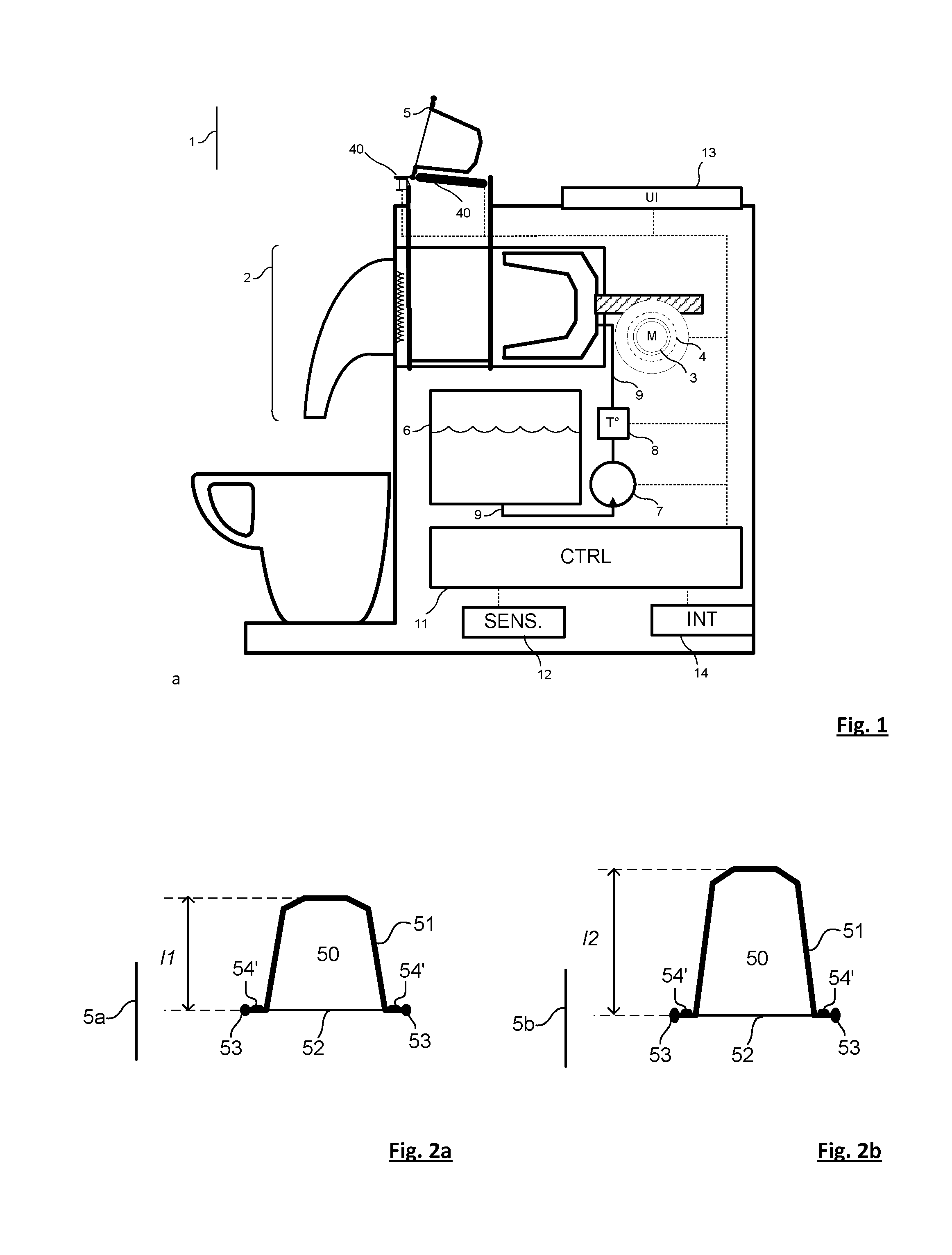 Beverage preparation machine with capsule size detection