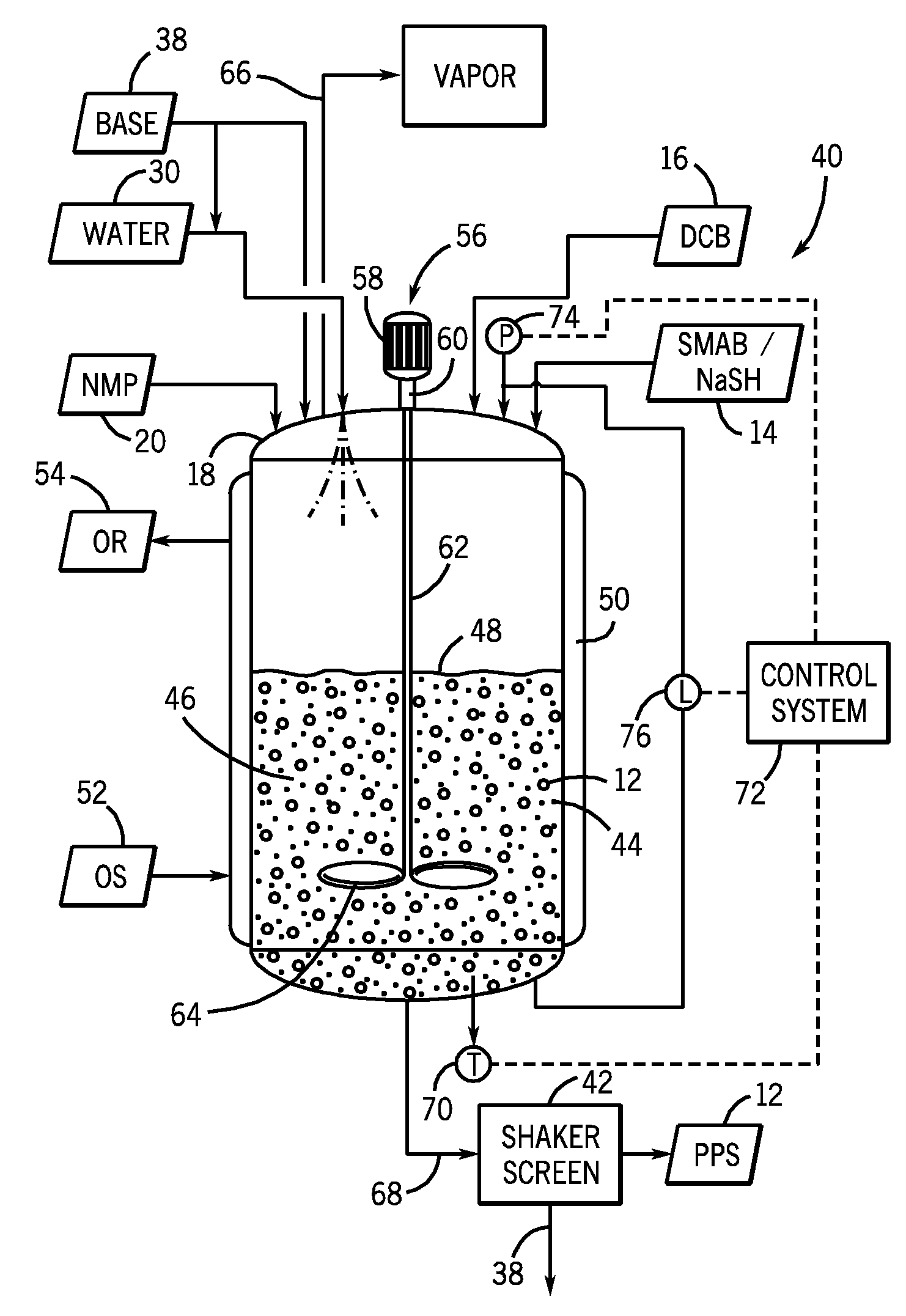 System and method for reducing off-gassing of polyphenylene sulfide