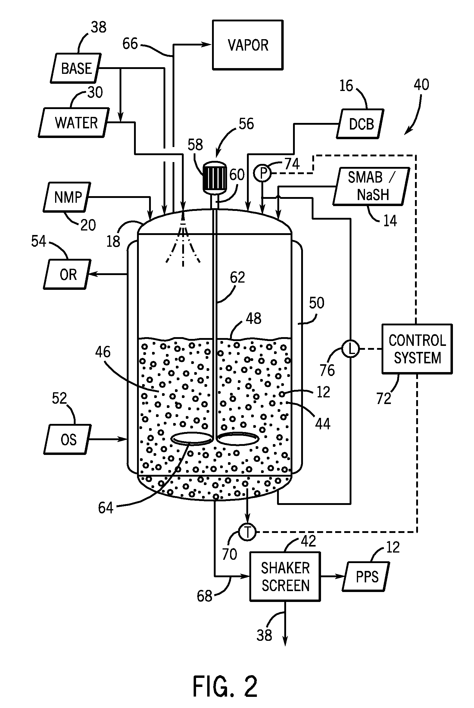 System and method for reducing off-gassing of polyphenylene sulfide