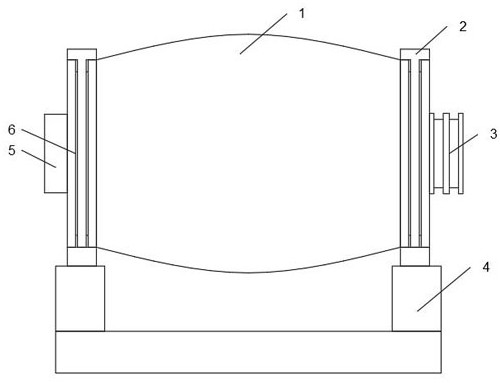 Cement stirring device capable of avoiding agglomeration