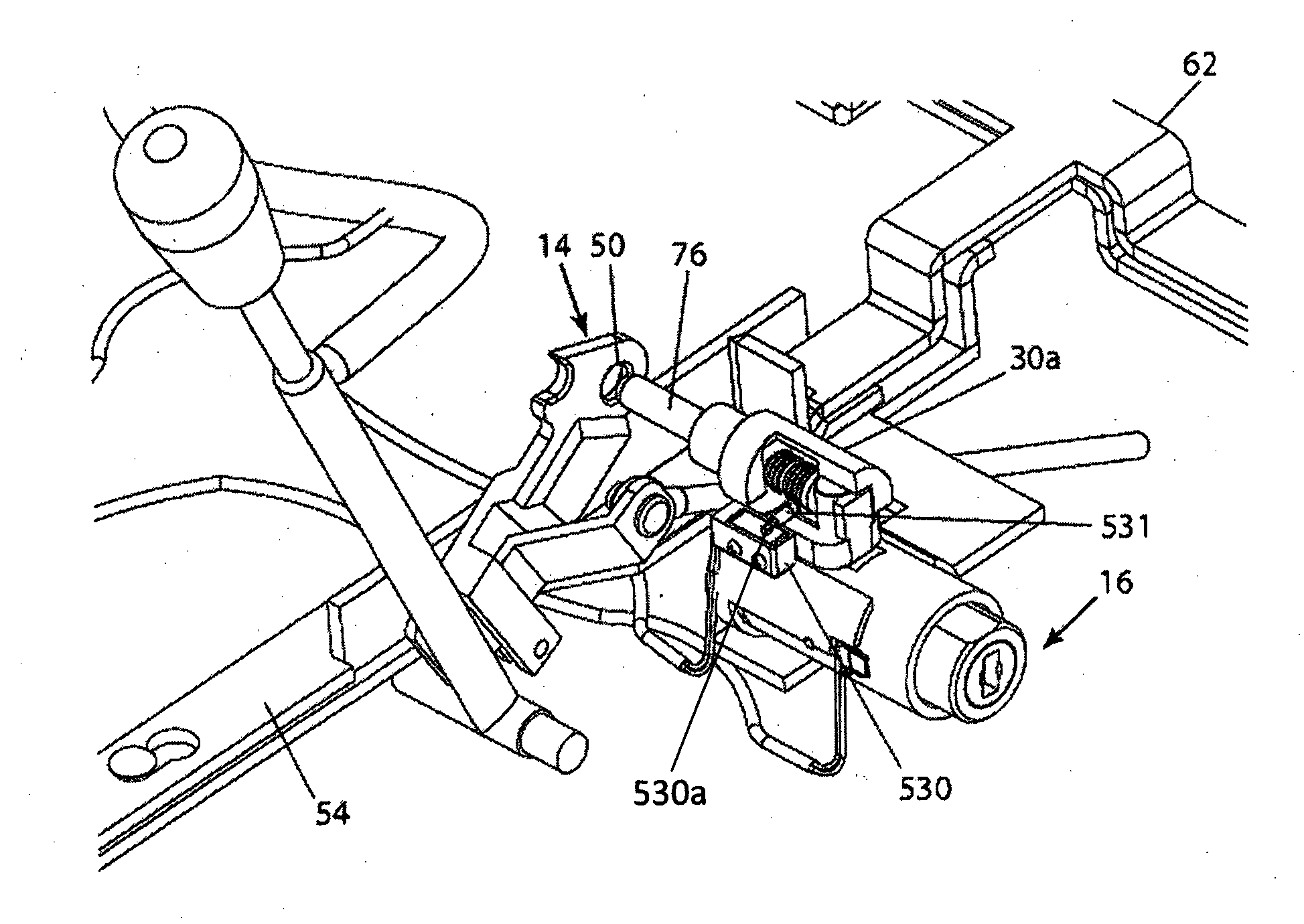 Gear Lever Locking Device