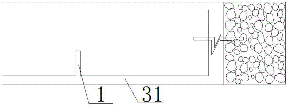 A monitoring device and monitoring method for gas pressure, gas flow and ground stress in a coal seam