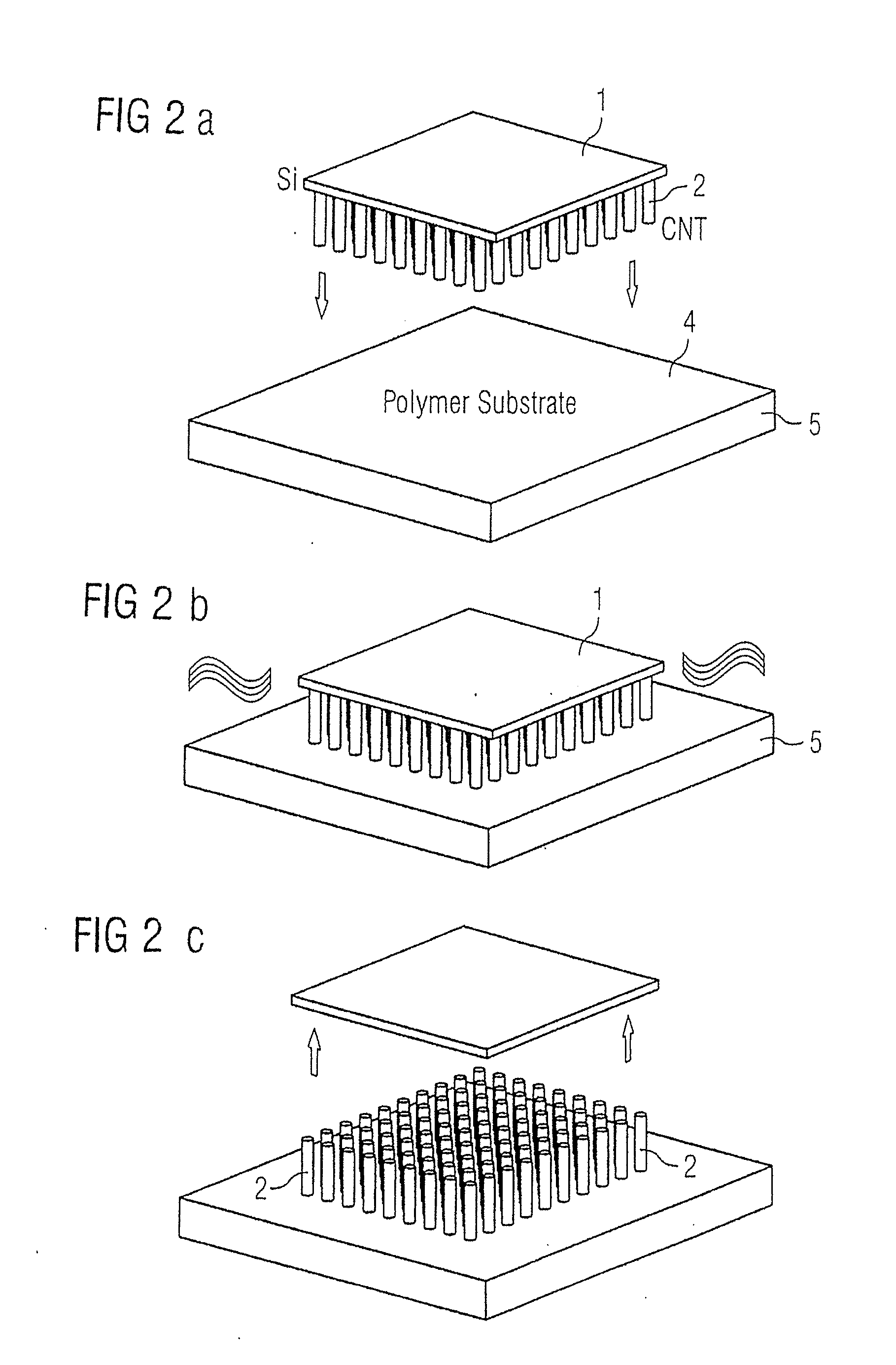 Substrate with carbon nanotubes, and method to transfer carbon nanotubes