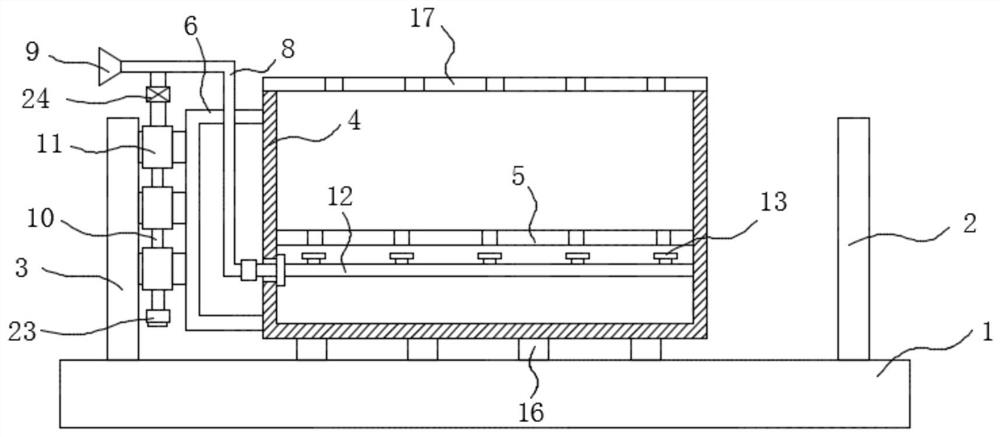 A transport device for live fish