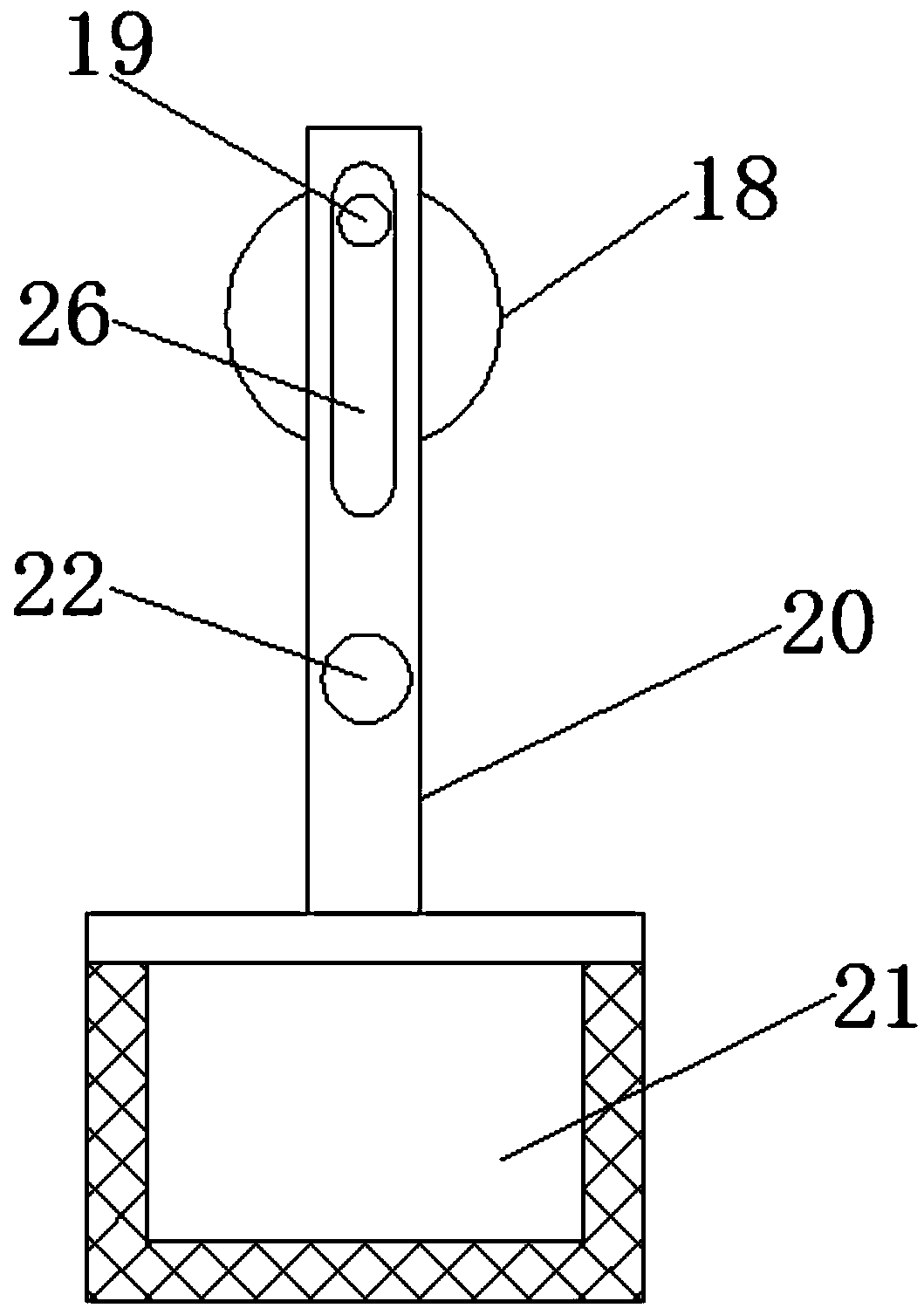 Flour filtering device for fine dried noodle production