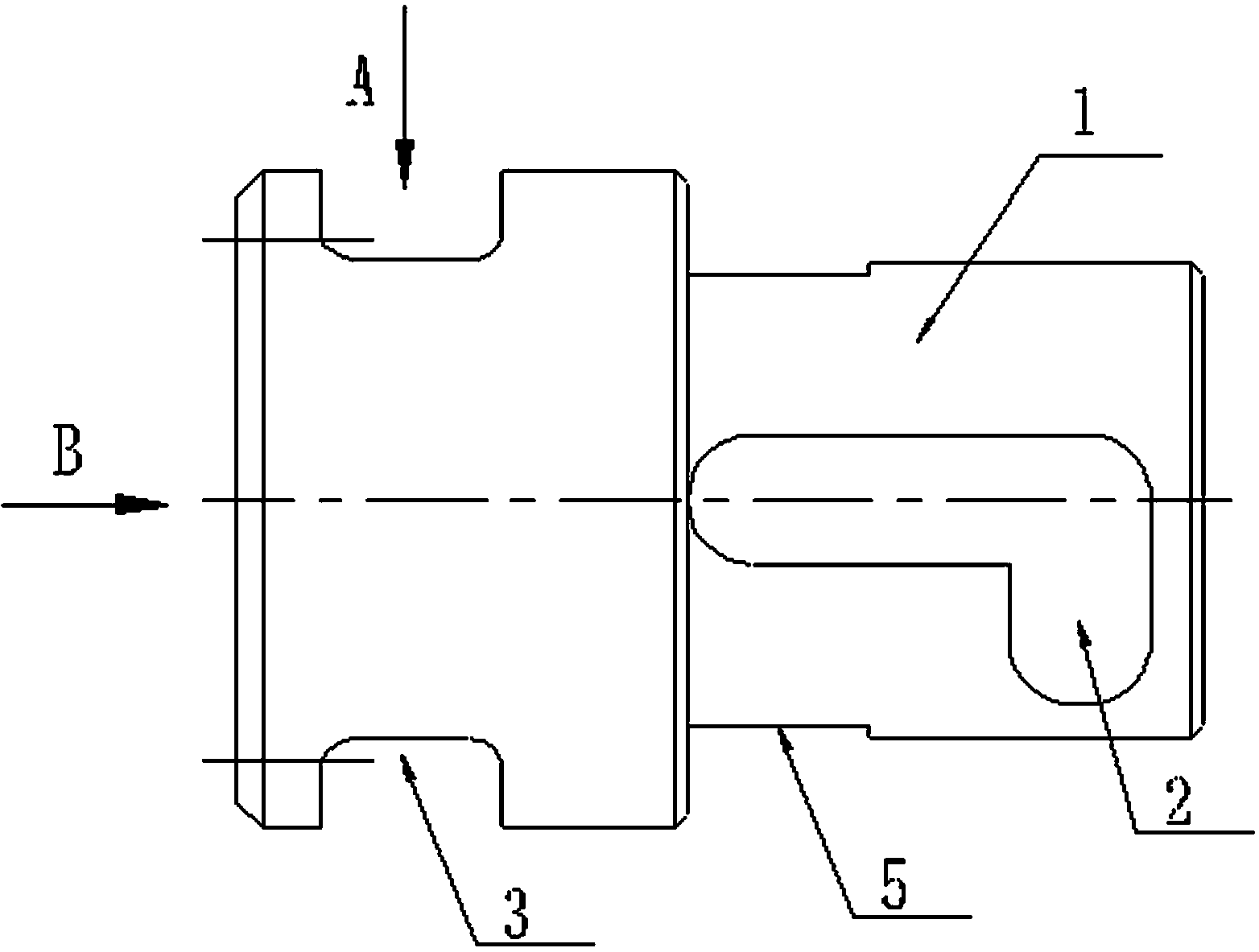 Drill rod detaching device for hydraulic rig