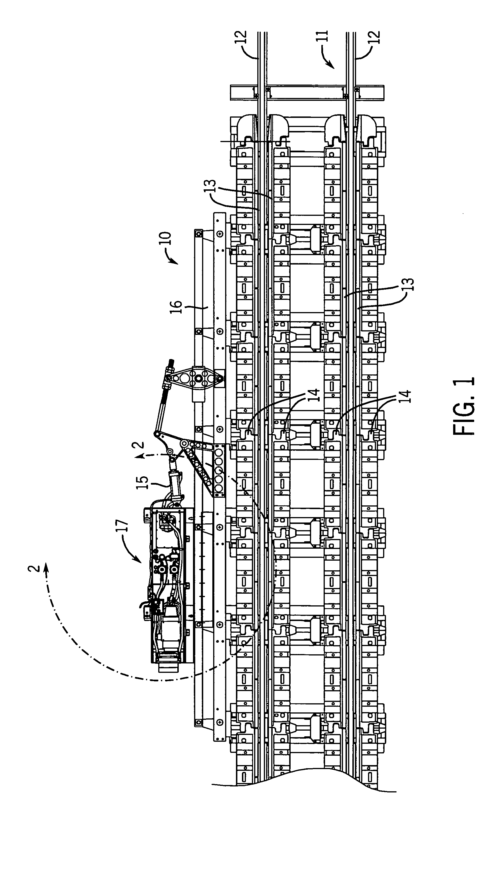 Hydraulic control and operation system for a railroad car retarder