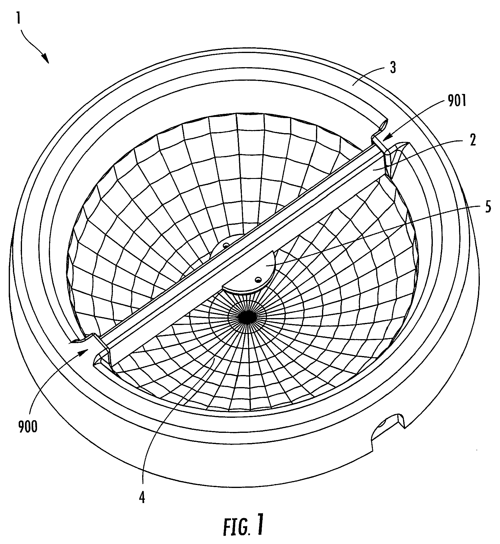 Non-glare reflective LED lighting apparatus with heat sink mounting