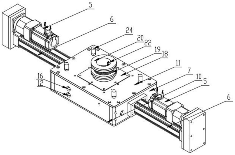 In-situ mechanical testing device used in lead-bismuth environment