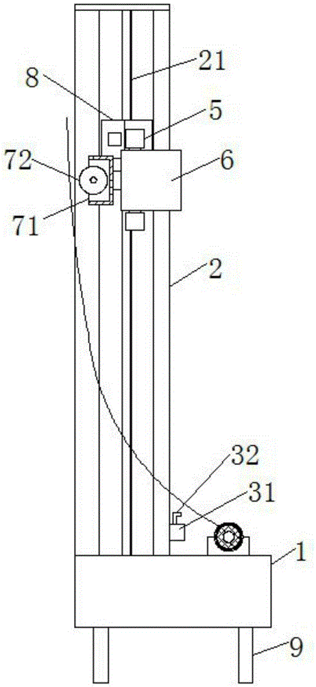 Wallpaper pasting machine