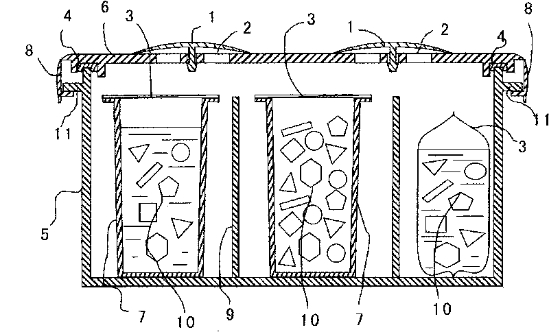 Mobile anaerobic fermentation container