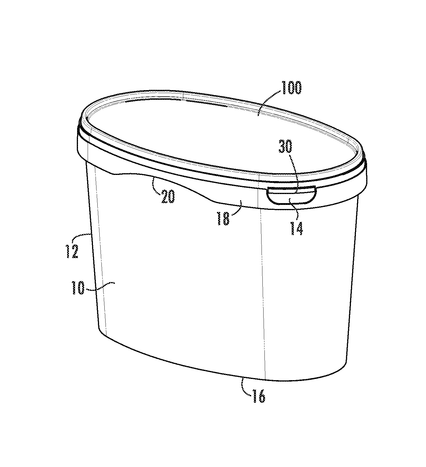 Self-venting food container