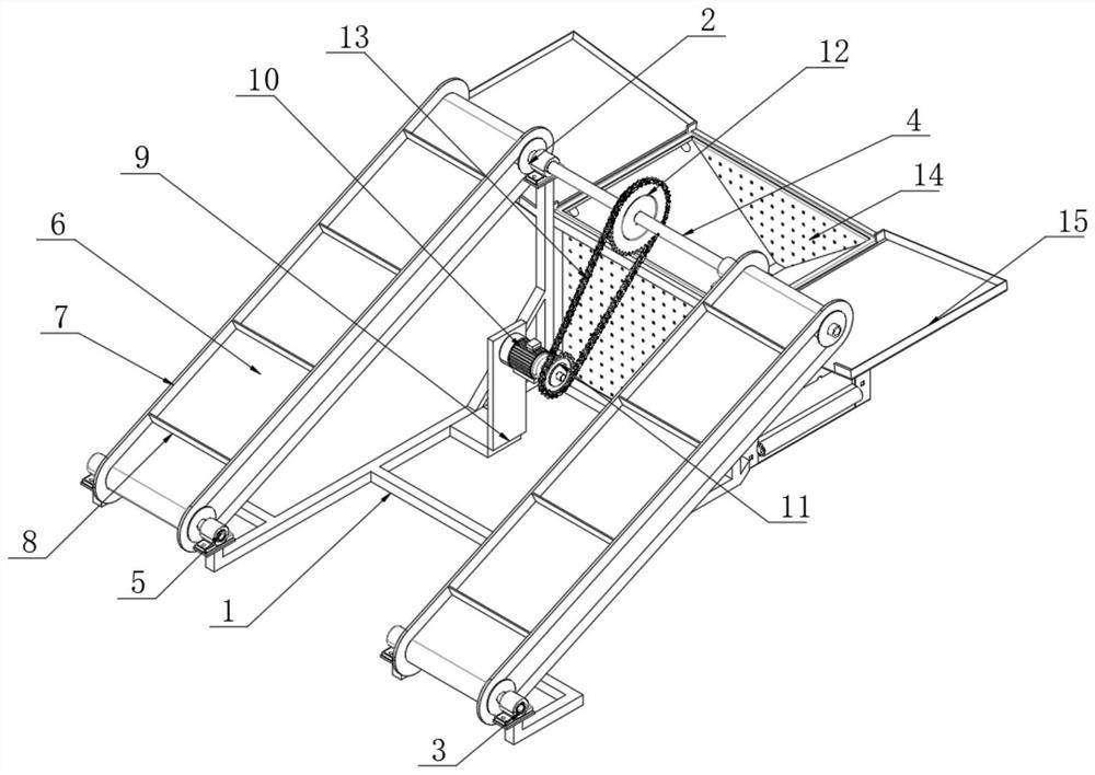 Sand discharging mechanism capable of discharging sand uniformly for ecological environment management