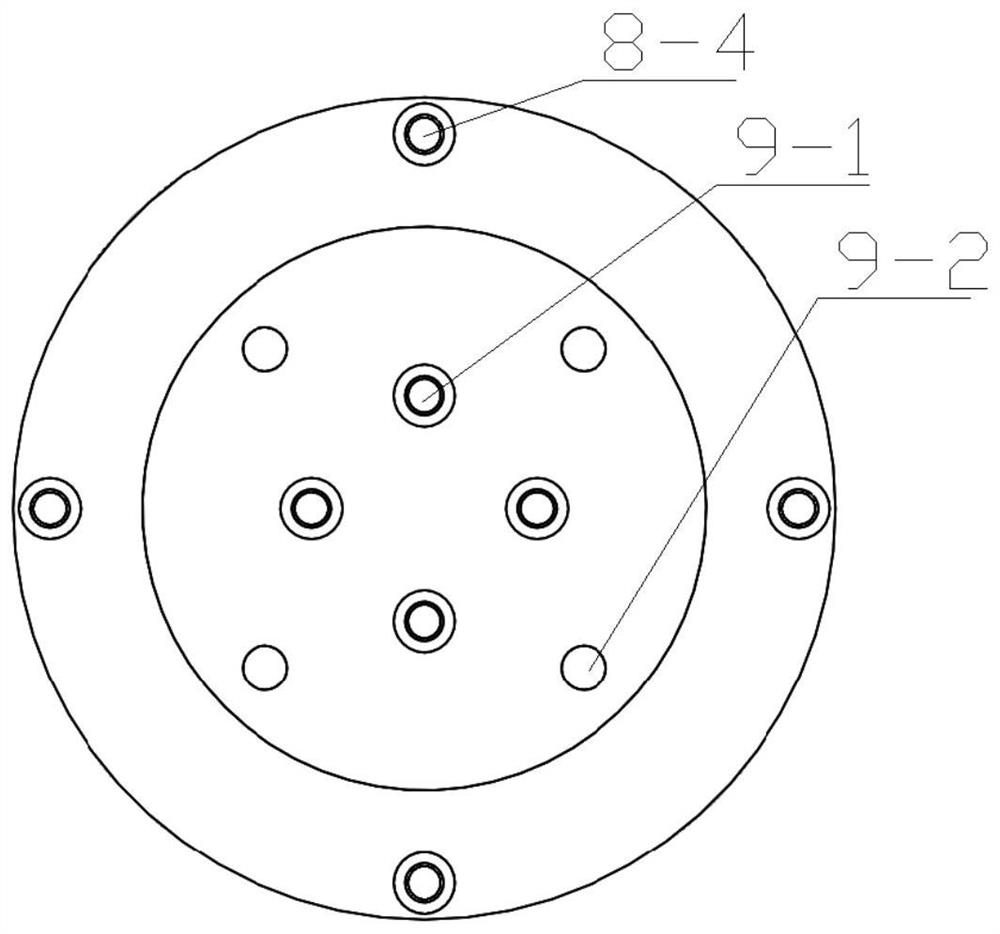 An embedded stepped sensing device and its method for measuring six-dimensional force