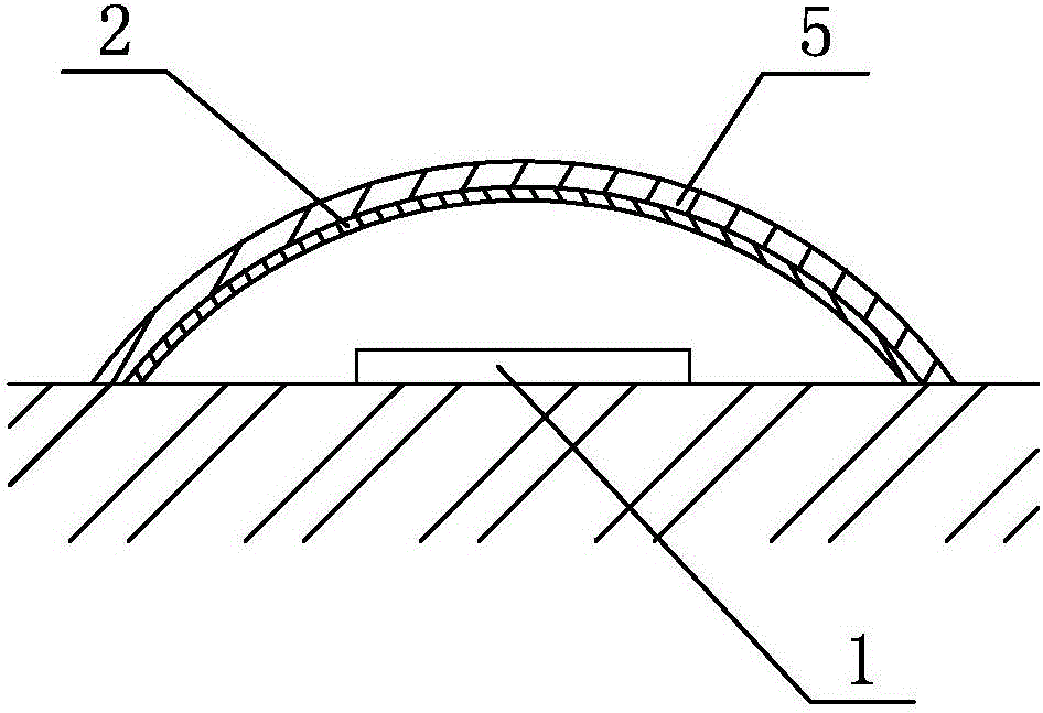 LED capable of removing harmful blue light and LED illumination apparatus