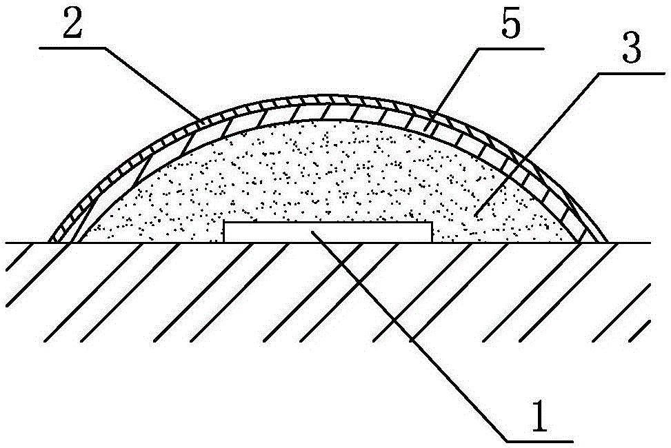 LED capable of removing harmful blue light and LED illumination apparatus