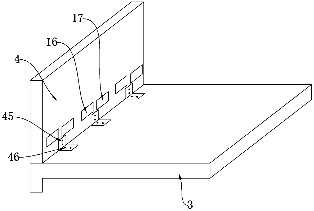 Supporting device for cement stabilized macadam construction