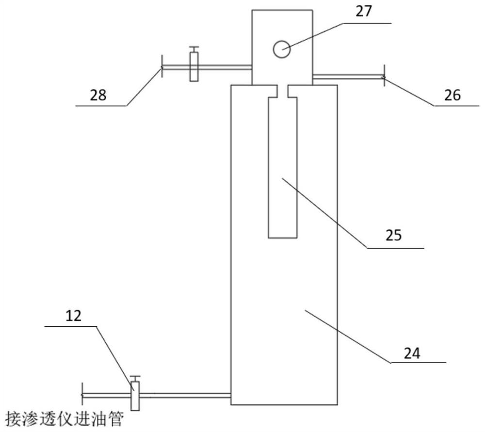 Subsurface erosion visualization test device and method, and transparent soil preparation method