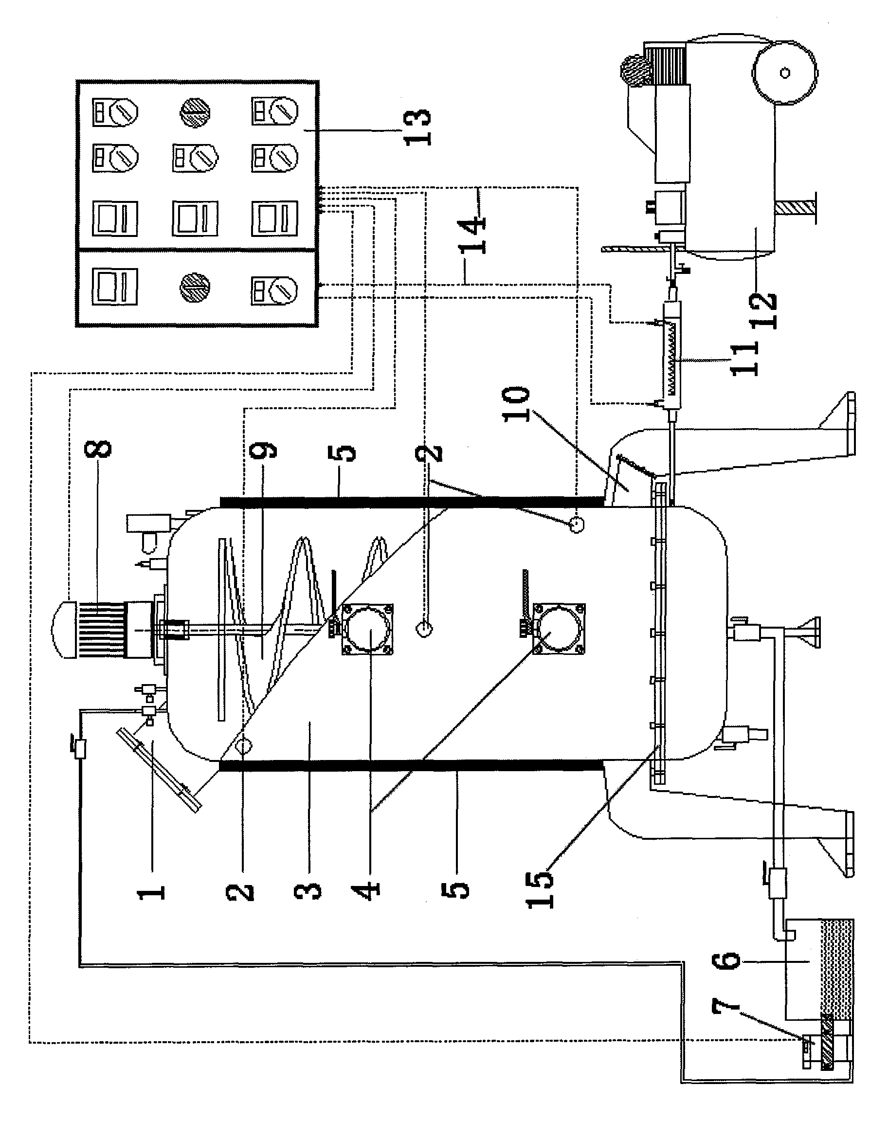 Accelerating reactor for accelerating ageing of performance of plastic film by sludge composting method