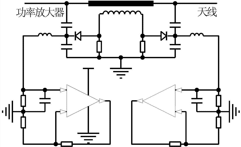 Antenna state detection circuit for ship automatic identification system terminal