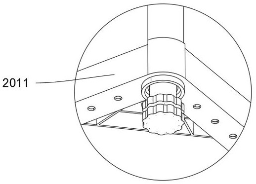 Laser radar surveying and mapping device and damping assembly