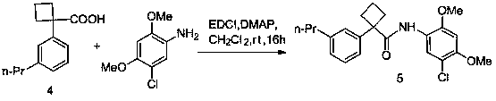 2,4-dihydroxy-5,6-substituted-1-halogenated benzene derivatives, their synthesis method and application