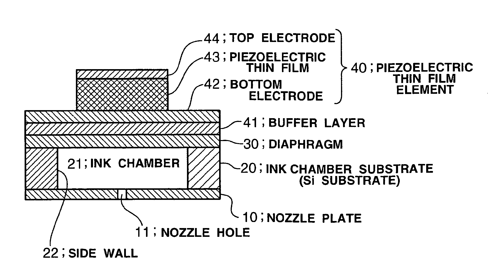 Piezoelectric actuator and liquid jet head