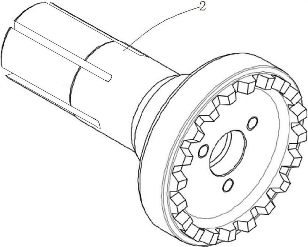 Device used for precisely grinding turbine disc blade assembly